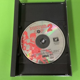 Virtua Cop 2 (Sega Saturn, 1996) Cib Manual (Tested & Works)