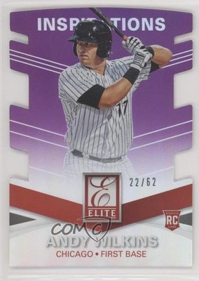 2015 Panini Elite Inspirations Die-Cut 22/62 Andy Wilkins #18 0b2