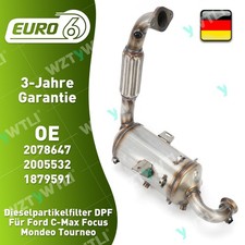 Open DPF Dieselpartikelfilter Ford Kuga C-Max Fiesta Focus S-Max Mondeo Tourneo