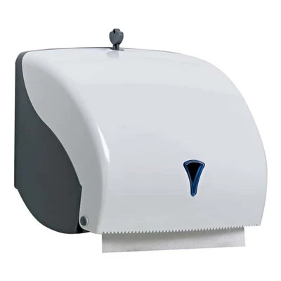 Distributeur Serviettes Papier À Rouleau Capri Contrôle Blanc Ipc Tools - Bain - Photo 1/4