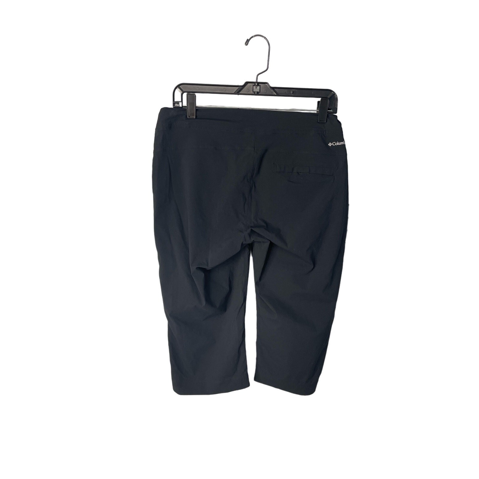 Columbia solid black cropped drawstring hiking pa… - image 2