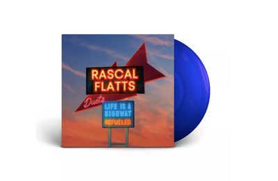 Rascal Flatts - Life Is A Highway: Refueled Duets (Blue Vinyl LP) NEW !!!