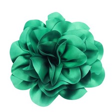 Satin Fabric Rose Flower Extra Large Big Brooches Camellia Flower Oversized Broo