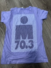 Chattanooga 2024 Ironman 70.3 Lavender Small Athlete Name T-shirt New