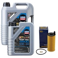 MotoröL Set Top Tec 4600 5W-30 6 Liter + ÖLfilter FüR BMW 5Er 1Er Mini Toyota
