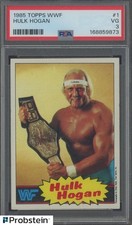 1985 Topps WWF #1 Hulk Hogan PSA 3