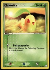 Chikorita 55/101 Common Hidden Legends LP Pokemon Card on eBay