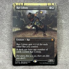 Rat Colony [Borderless Foil] #56 Prices | Magic Special Guests