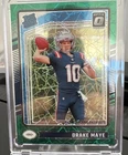 2024 Panini Donruss Optic - Rated Rookie Drake Maye #229 Green Velocity Prizm
