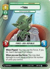 Yoda My Ally is the Force 6 carta