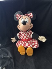 Disney Vintage Minnie Mouse Plush Rubber Face Hands Feet 14