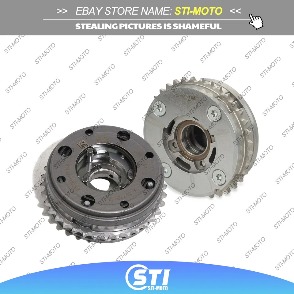 2 件进气和排气凸轮轴调节器 VVT 适用于宝马 320i 540i Mini Cooper S B48 B58 — 第 3/4 张图片