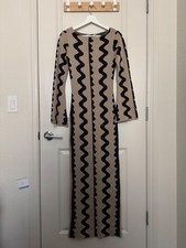 Wide Sleeve Knitted Maxi Dress