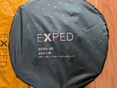 Exped Dura 5R Duo LW Isomatte - lange breite Doppelmatte - Top Zustand