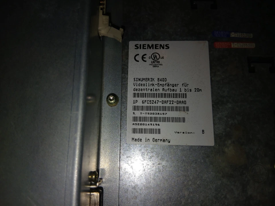 Siemens 6fc5203-0af50-0aa0 und 6fc5247-0af22-0aa0, Sinumerik 840D - Bild 2 von 4
