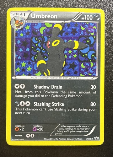 Umbreon BW93 Black & White Holo