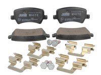 Bremsbelagsatz Jurid White 573250JC, Hinten, Keramik