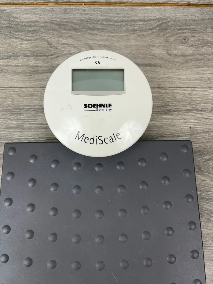 Vintage Retro Soehnle Germany  MediScale Personal Bathroom Scale White Working - Image 2 of 4