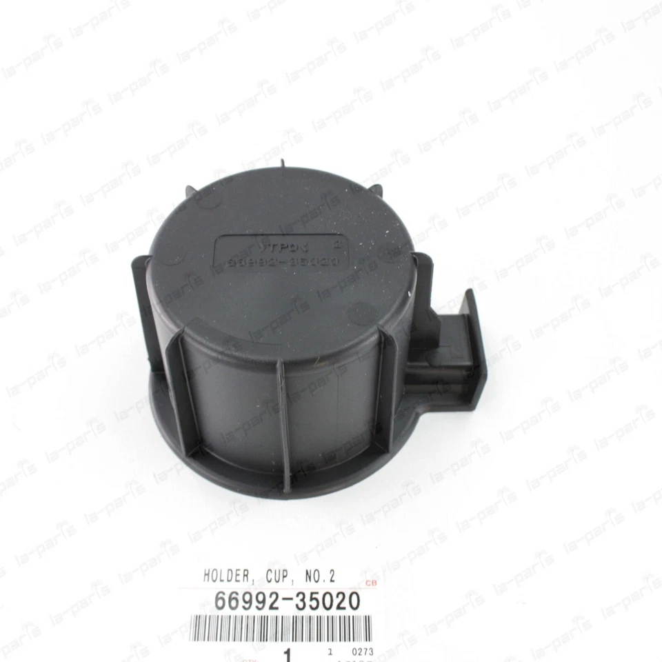 NUEVO GENUINO TOYOTA 10-21 4RUNNER CONSOLA TRASERA DERECHA CAJA PORTAVASOS 66992-35020 Foto 3 de 4