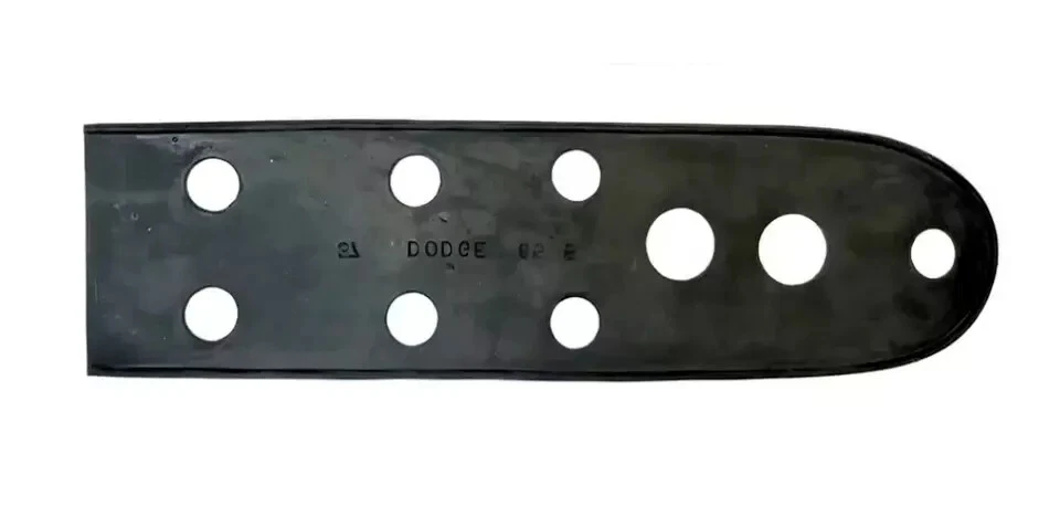 Par de almohadillas de goma negras para lámpara de luz delantera derecha e izquierda Dodge Deluxe 1937 Foto 3 de 4