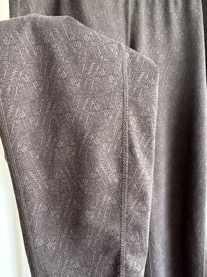 Mandarina Mujer Talla Pequeña Estampado Ropa Activa Leggings Atletismo Foto 3 de 4