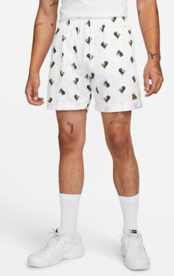 NEW Men's Size XL Nike Court Doberman Tennis Shorts DRI-FIT White