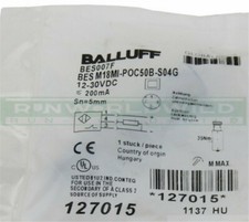 QTY:1 New For Balluff Sensor BES043J BES M18MI-POC50B-S04G Proximity switch