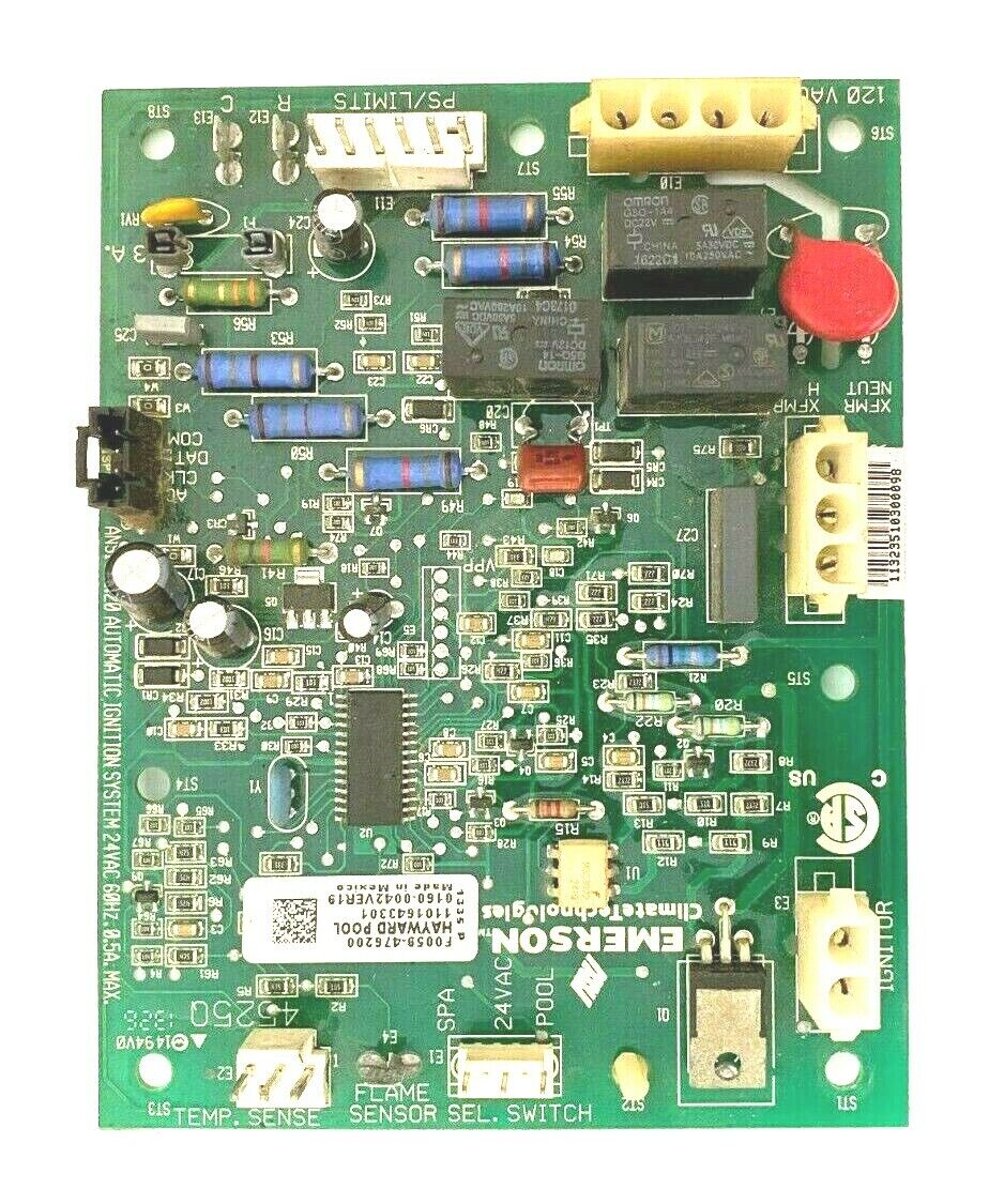 HAYWARD F0059-476200 Pool Heater Control Board 1101643301 HAYWARD F0059-476200 Pool Heater Control Board 1101643301