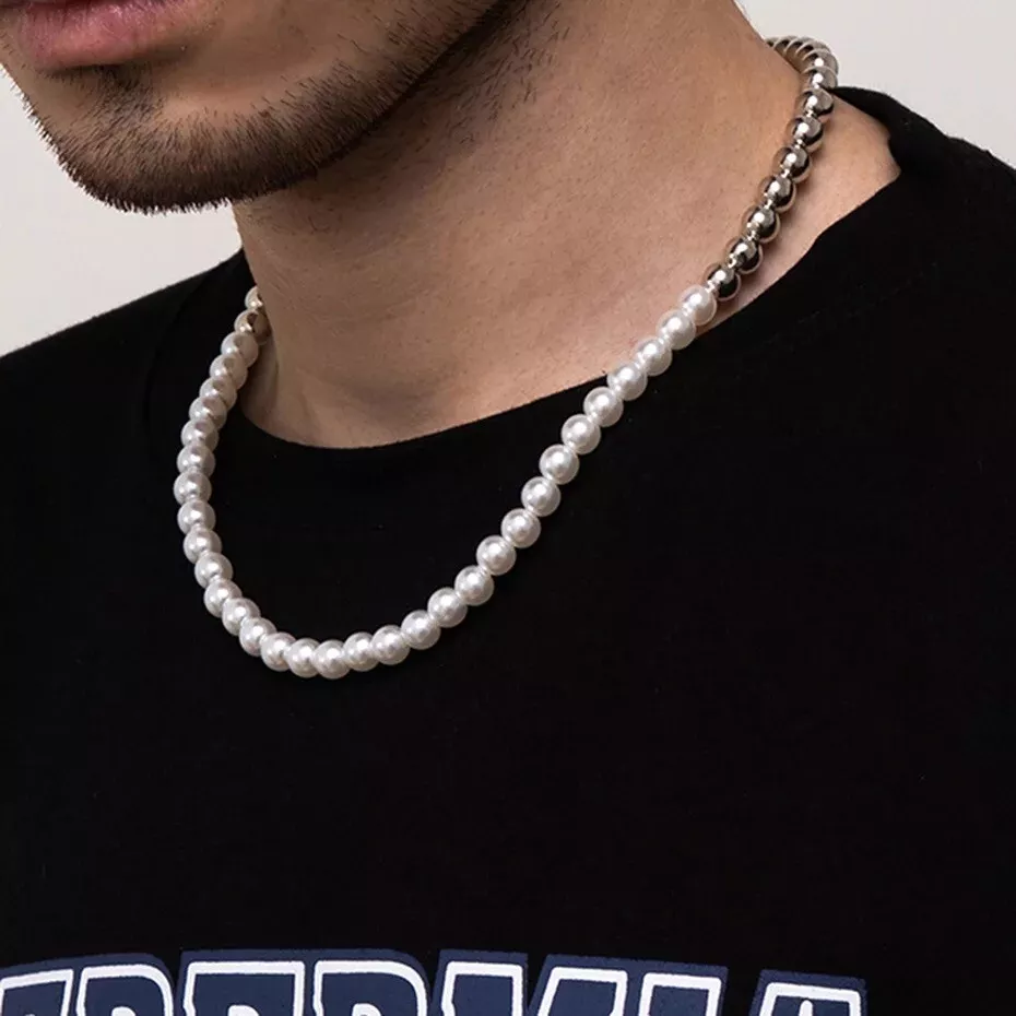 atributo fondo globo Cadenas Collar de Titanium Chapada Oro 14K Para Hombre Cadena Rosario de Perlas | eBay atributo fondo globo Cadenas Collar de Titanium Chapada Oro 14K Para Hombre Cadena Rosario de Perlas | eBay