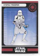 2006 Star Wars Miniatures Utapau Trooper Stat Card Only Swm Mini