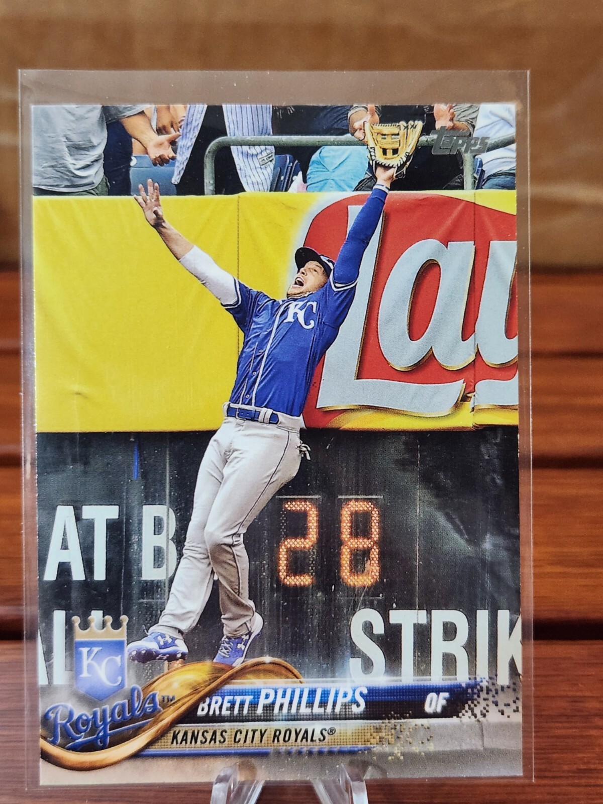 2018 Topps Update Series Baseball Brett Phillips Kansas City Royals