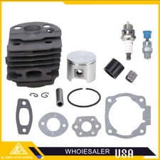 Cylinder Piston Kit w/ Intake for Husqvarna 50, 51, 55, 55 Rancher Nikasil 46mm