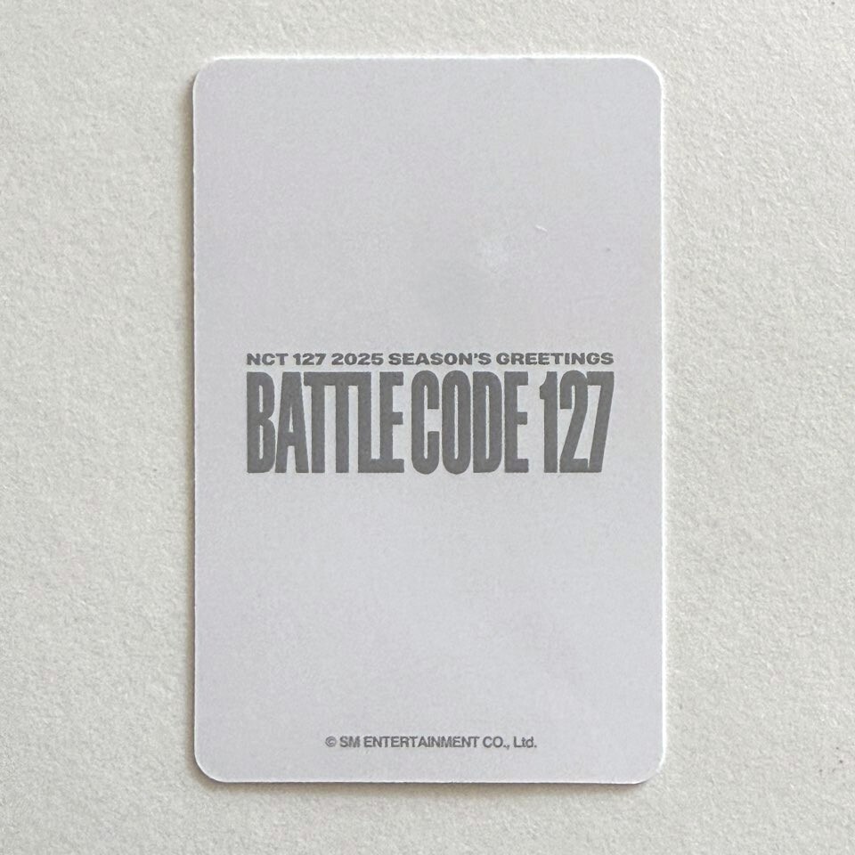 NCT127 NCT 127 2025 Season's Greetings Official Photocard MD