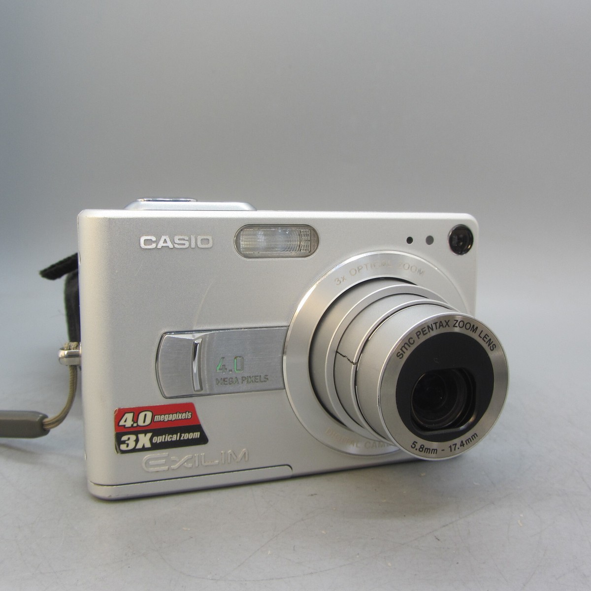 Casio EXILIM ZOOM EX-Z40 4.0MP Digital Camera - Silver for Casio EXILIM ZOOM EX-Z40 4.0MP Digital Camera - Silver for