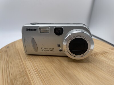 Sony Cyber-shot DSC-P52 3.2MP Digital Still Camera Untested Batteries Are Stuck