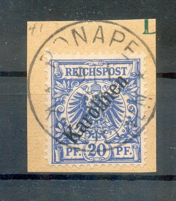 Karolinen 4I Splendid Embossed Luxury Stamp 160EUR (F1226