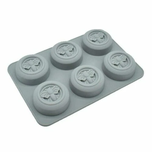 New Silicone Cake Candle Mold Baking Mould ROUND Wax Honey Bee Beeswax Mould - Image 3 of 4