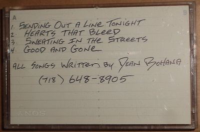 Dean Bohana - SYMMETRY  - Rare Rock Demo Cassette 1991 