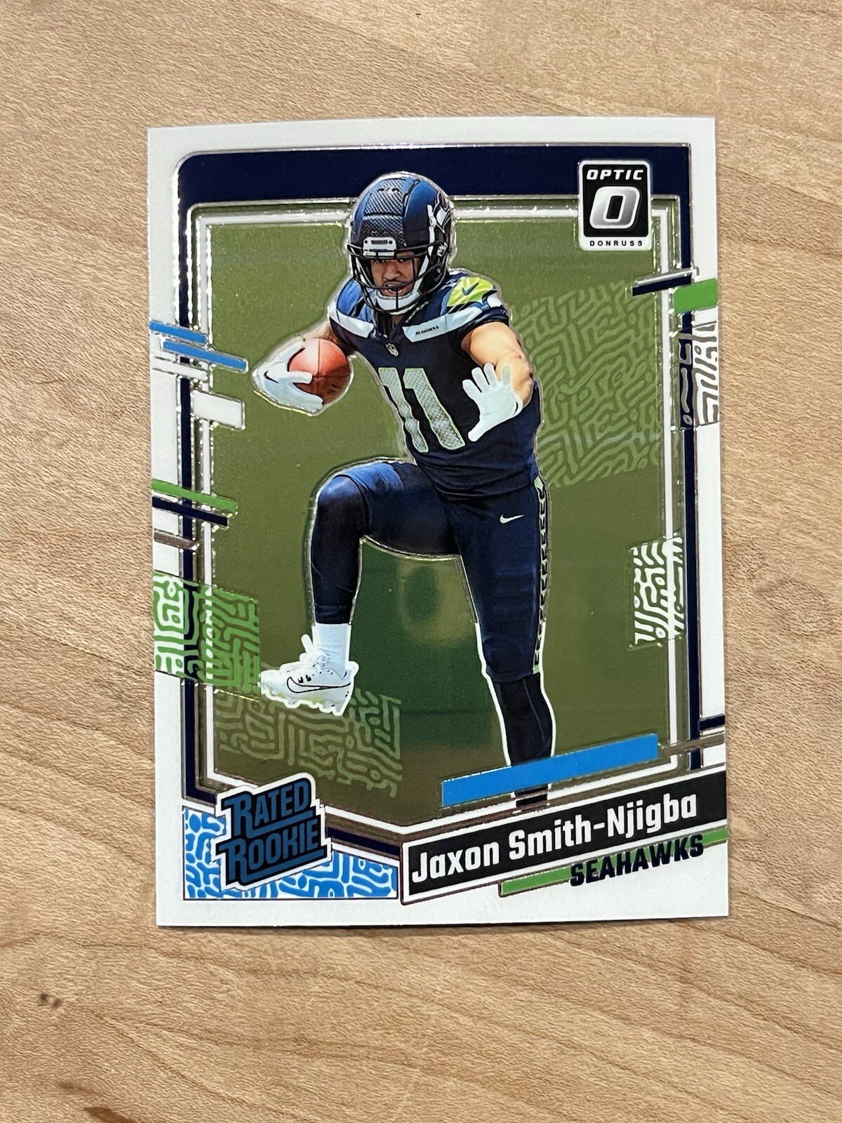 2023 Panini Donruss Optic Jaxon Smith-Njigba Rated Rookie RC #293 Seahawks