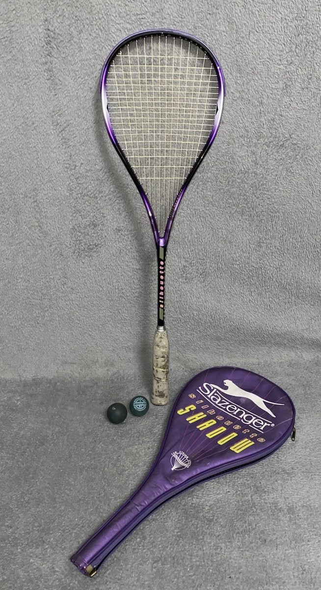 Slazenger Silhouette Shadow Squash Racket w Original Cover