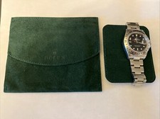 GENUINE ROLEX WATCH POUCH TRAVEL CASE GREEN