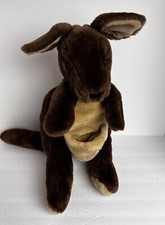 Folkmanis Folktails Plush Puppet Kangaroo - Missing Baby Joey 25  