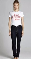 L?ECOLE Des femmes [sz 29] indigo dark wash Skinny Jeans