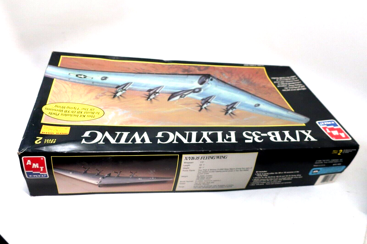 AMT ERTL 1/72 SCALE NORTHROP X/YB-35 FLYING WING- KIT #8615 AMT ERTL 1/72 SCALE NORTHROP X/YB-35 FLYING WING- KIT #8615