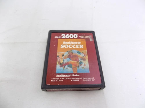 Atari 2600 Realsports Soccer Game Cartridge /2