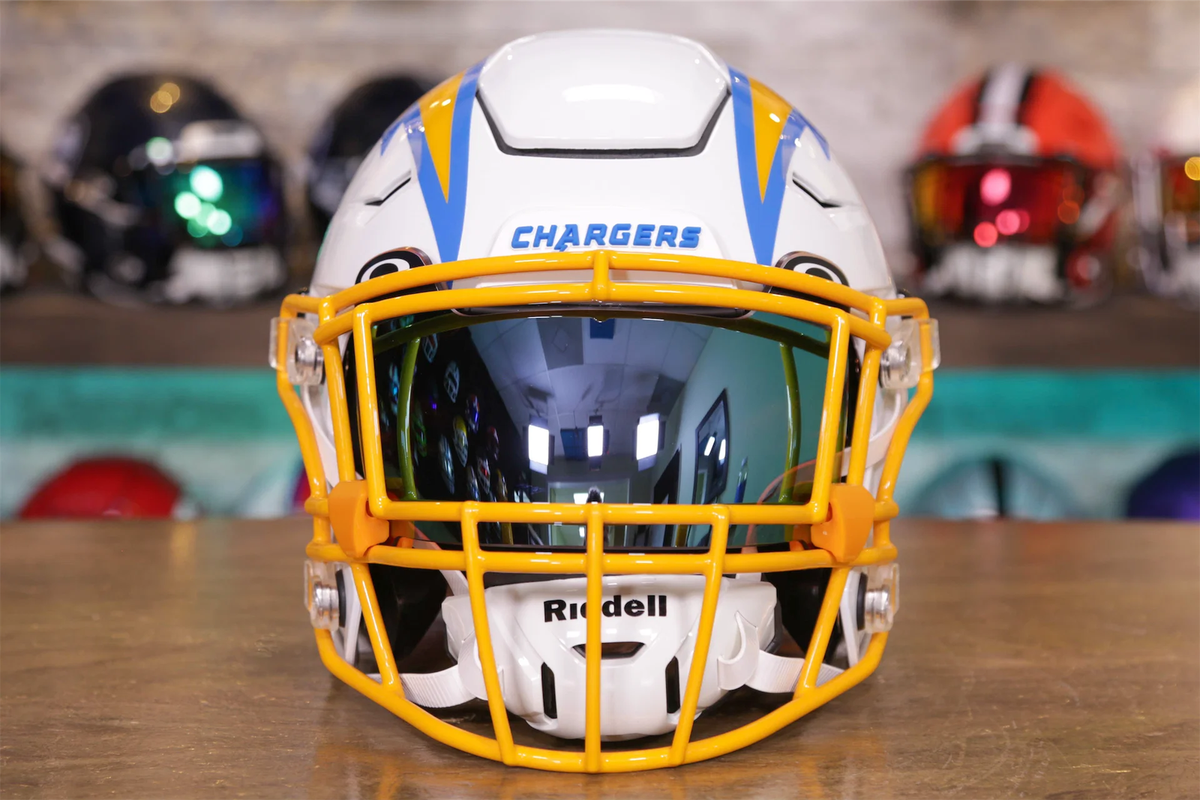 Los Angeles Chargers Riddell SpeedFlex Helmet - GG Edition