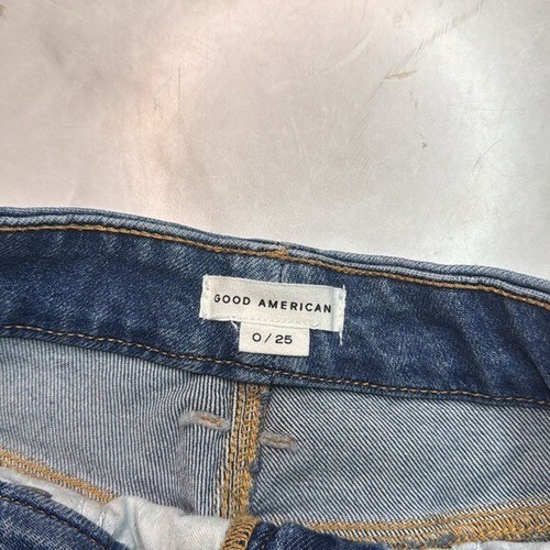 Good American Good Waist Palazzo Seamed Jeans Size 0/25 - Bild 6 von 8