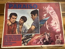 1970 PARAISO Film Movie Lobby Card Poster JORGE RIVERO Luis Alcoriza Vintage