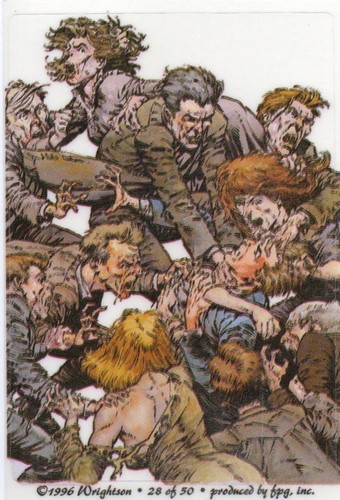 Individual Stickers Of Mike Ploog / Bernie Wrightson & Ken Kelly inc Auto No 16 - Picture 70 of 126