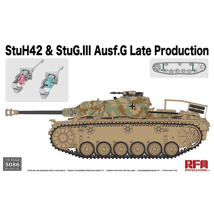 ディスティネーション Rye field Model #5086 1/35 StuH42 and StuG.III Ausf.G Late